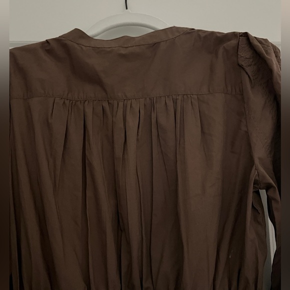 NWOT J. Crew Tie Waist V Neck Midi Dress - Picture 3 of 11